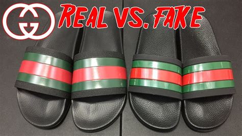 fake but real looking gucci flip flops|gucci slides are they real.